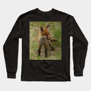 Fox Cub - Magpie Springs - Adelaide Hills Wine Region - Fleurieu Peninsula - South Australia Long Sleeve T-Shirt